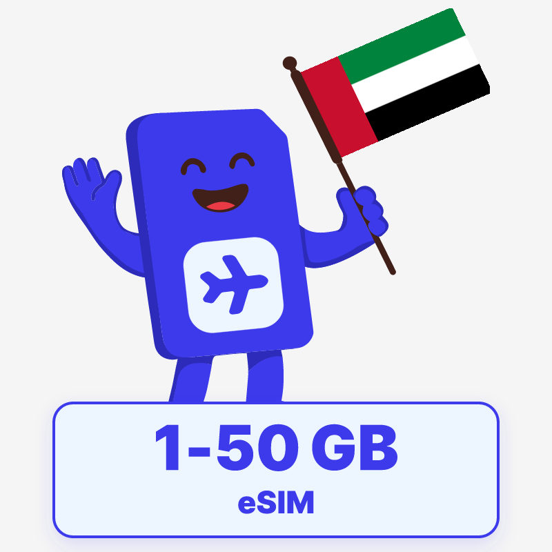 Dubai eSIM & UAE – Prepaid Data Instant | sim.do