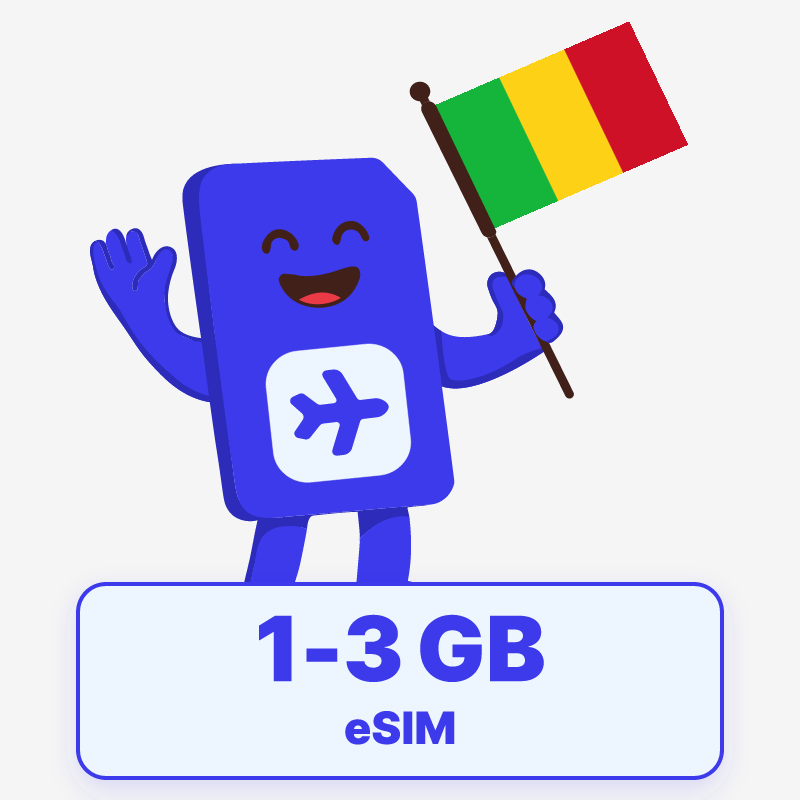 eSIM Mali from 13,99 € – Instant | sim.do