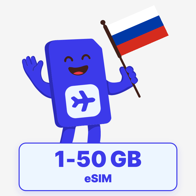 eSIM Russia from 4,99 € – Instant | sim.do